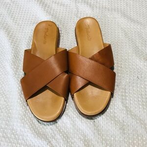 Madewell Brown Leather Sandals